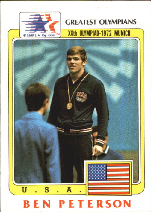 History's Greatest Olympians (1983 Topps) "Main Set" Cards #1 to #99 - Picture 144 of 183
