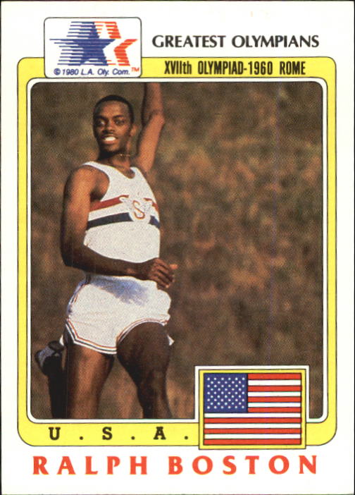 1983 Topps History's Greatest Olympians #83 Ralph Boston
