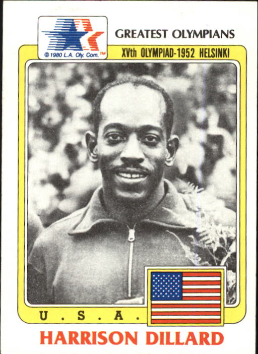 1983 Topps History's Greatest Olympians #88 Harrison Dillard