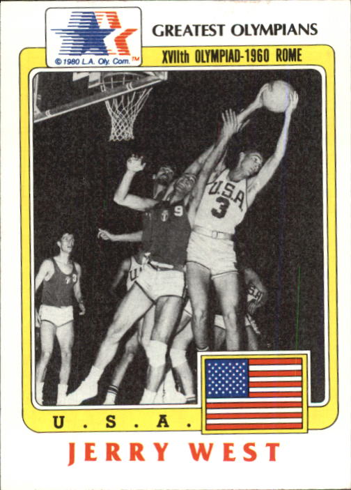 1983 Topps History's Greatest Olympians #91 Jerry West