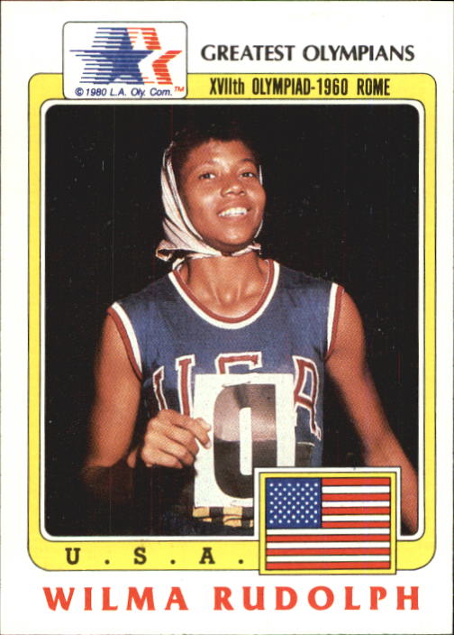 1983 Topps History's Greatest Olympians #94 Wilma Rudolph