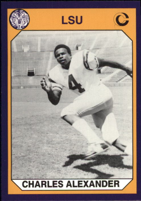 1990 LSU Collegiate Collection #5 Charles Alexander