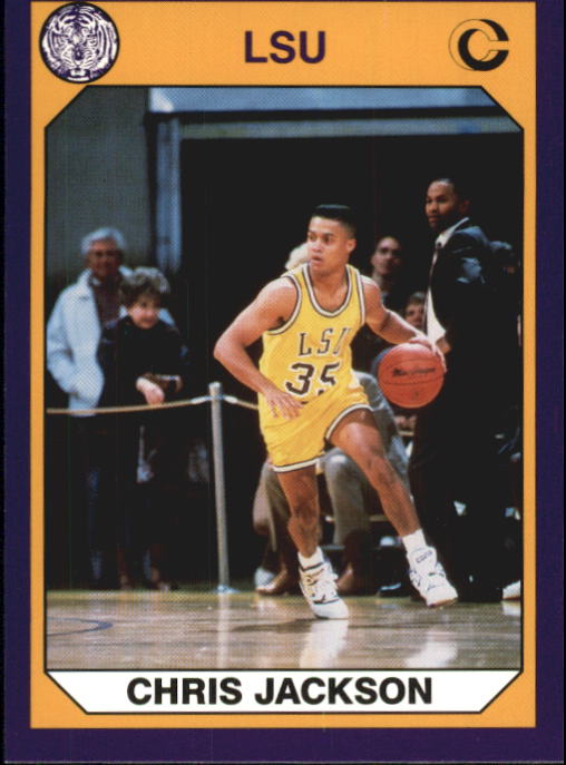 1990 LSU Collegiate Collection #18 Chris Jackson BK