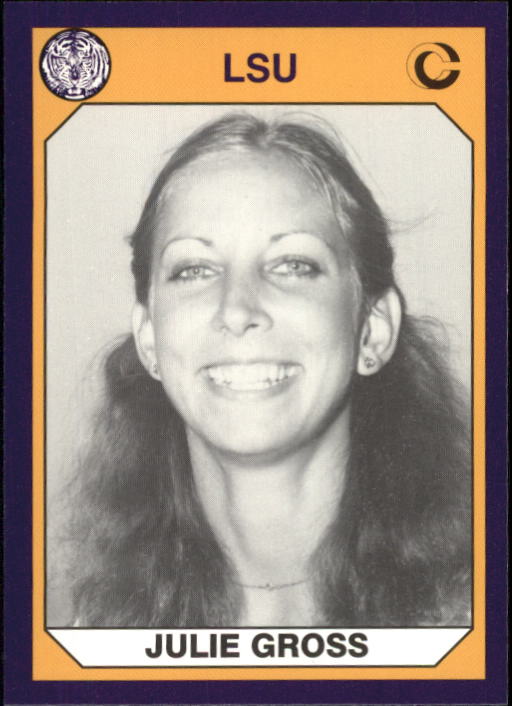 1990 LSU Collegiate Collection #33 Julie Gross WBK