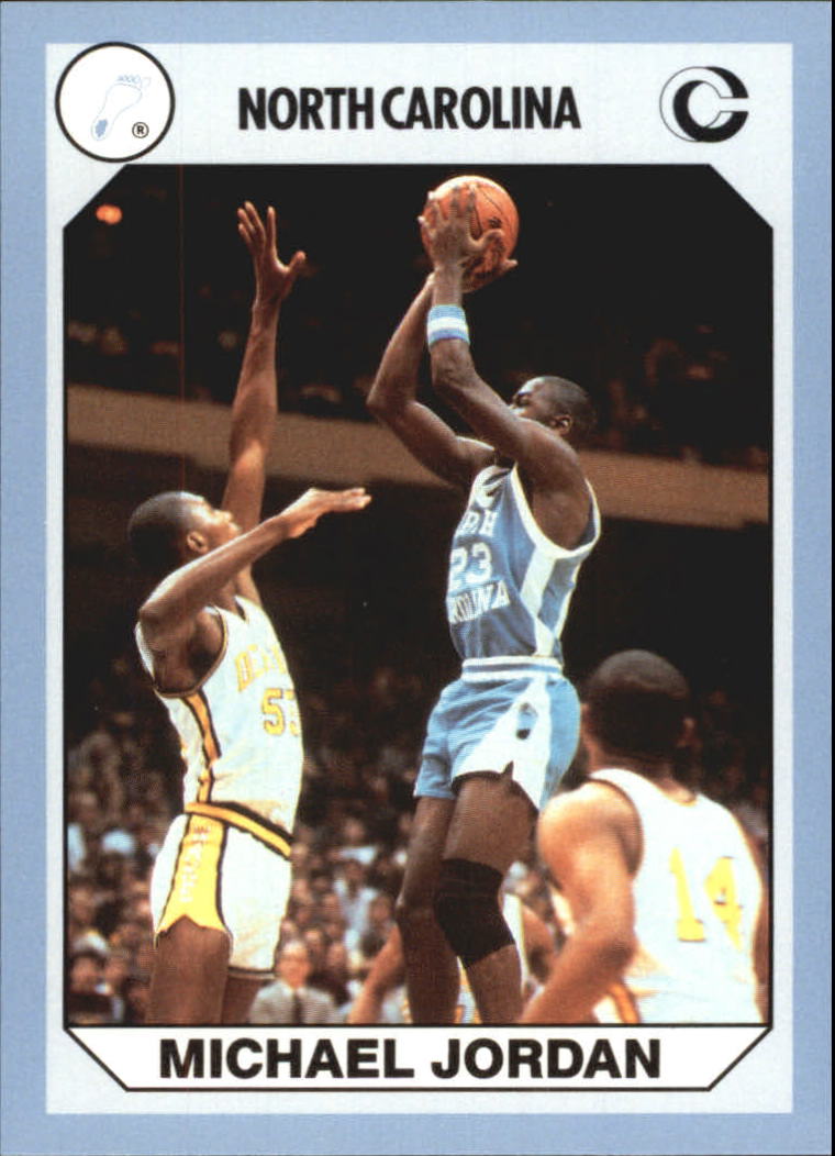 1990-91 North Carolina Collegiate Collection #44 Michael Jordan