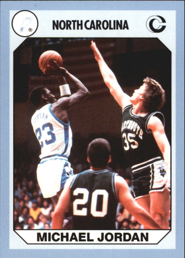 1990-91 North Carolina Collegiate Collection #61 Michael Jordan
