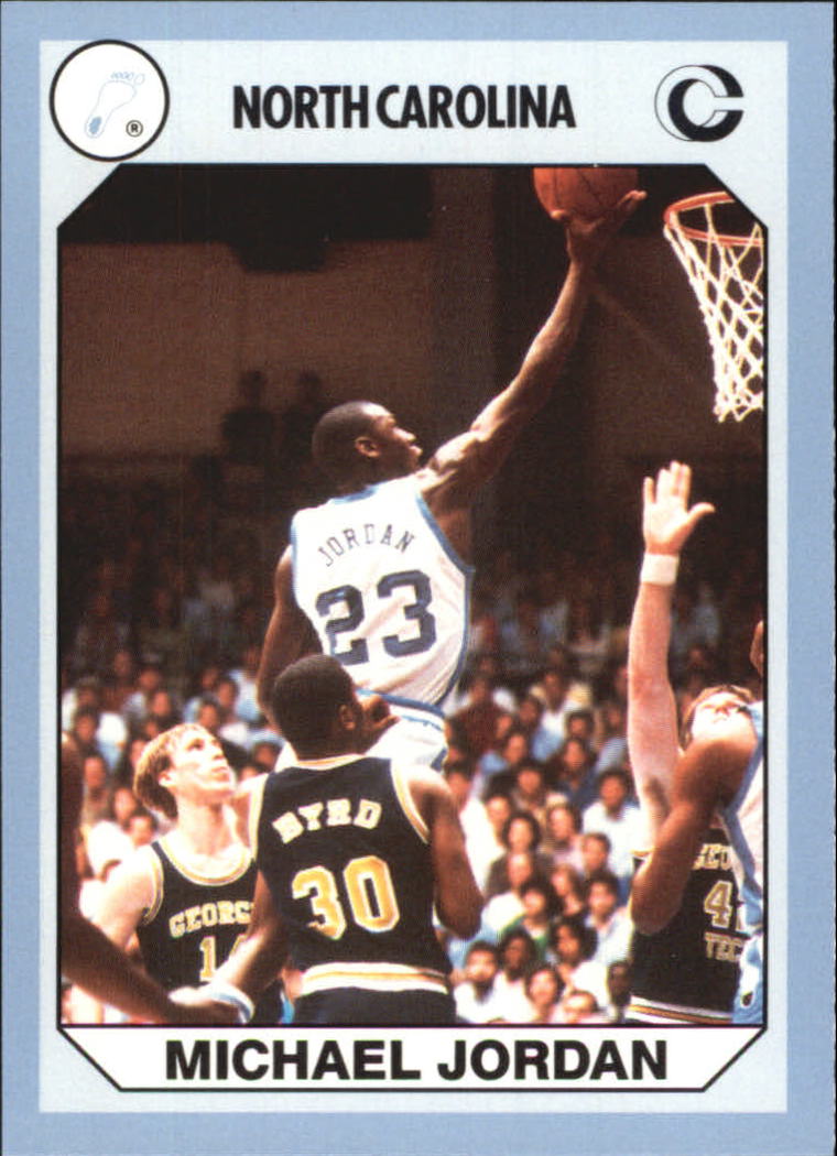 1990-91 North Carolina Collegiate Collection #89 Michael Jordan