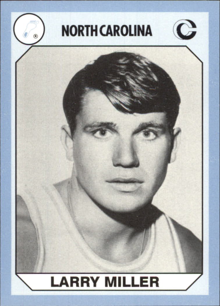 1990 Collegiate Collection North Carolina Tar Heels Larry Miller
