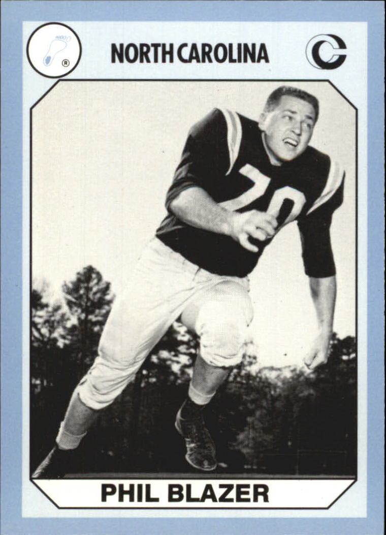 : Chris Hanburger Football Card (North Carolina) 1990 Collegiate  Collection No.8: Posters & Prints