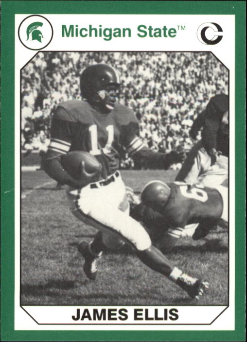 1990-91 Michigan State Collegiate Collection 200 #10 James Ellis