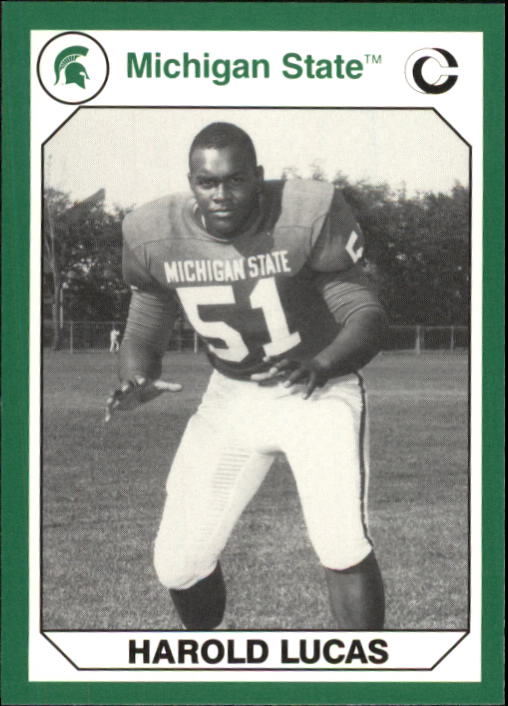 1990-91 Michigan State Collegiate Collection 200 #18 Harold Lucas