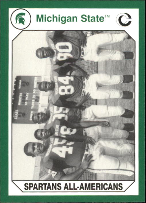 1990-91 Michigan State Collegiate Collection 200 #38 Spartans All-Americans