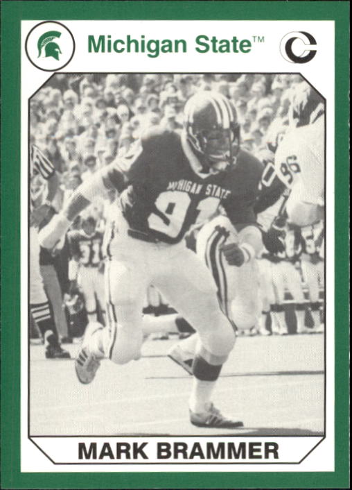 1990-91 Michigan State Collegiate Collection 200 #40 Mark Brammer