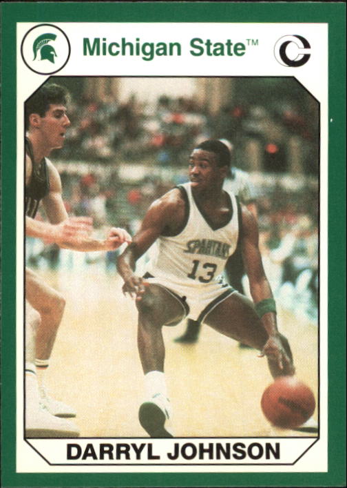 1990-91 Michigan State Collegiate Collection 200 #168 Darryl Johnson