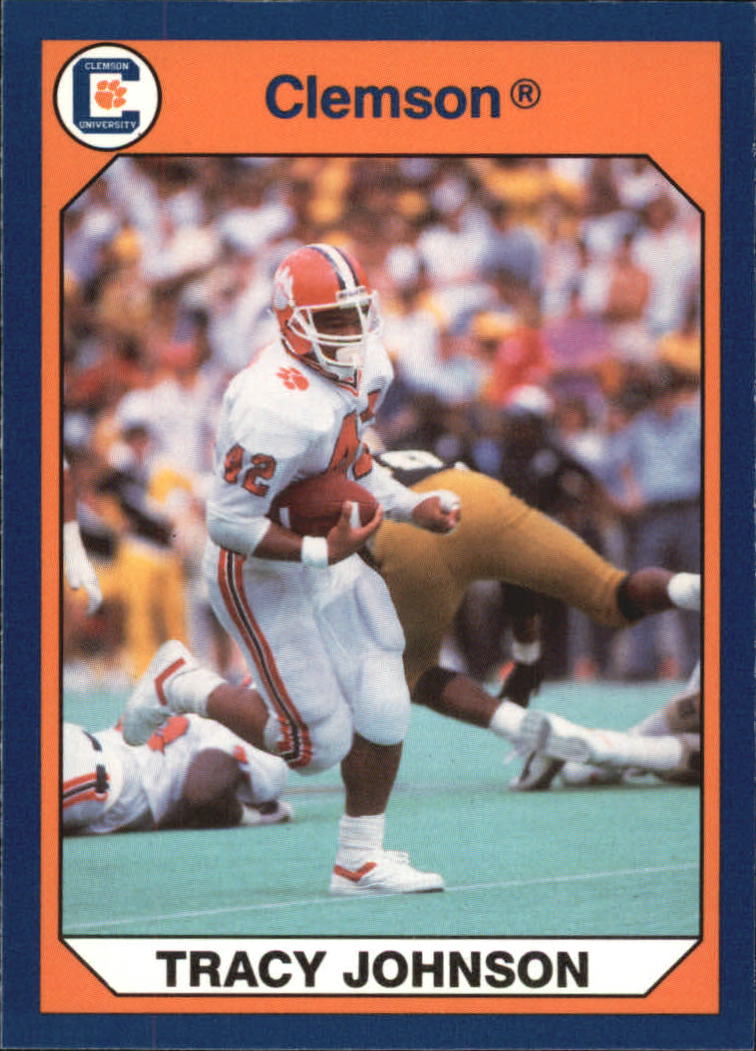 1990-91 Clemson Collegiate Collection #19 Tracy Johnson F