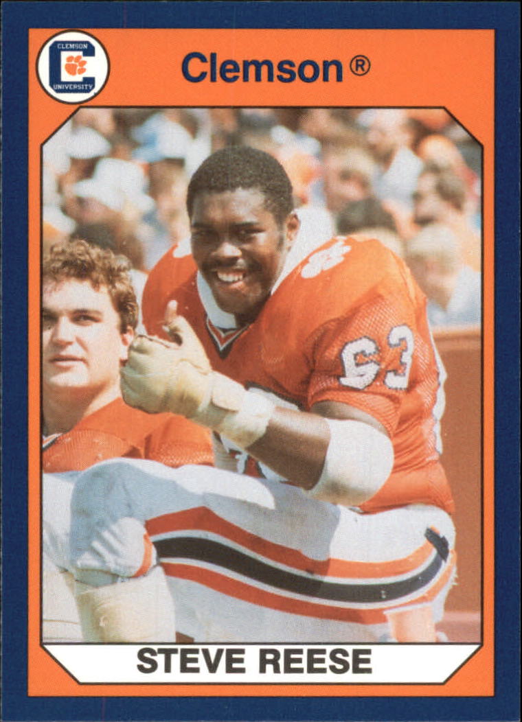 1990-91 Clemson Collegiate Collection #46 Steve Reese F