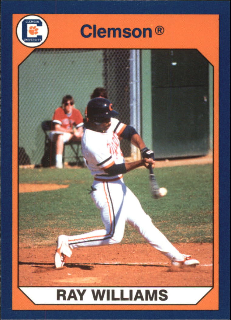 1990-91 Clemson Collegiate Collection #47 Ray Williams B