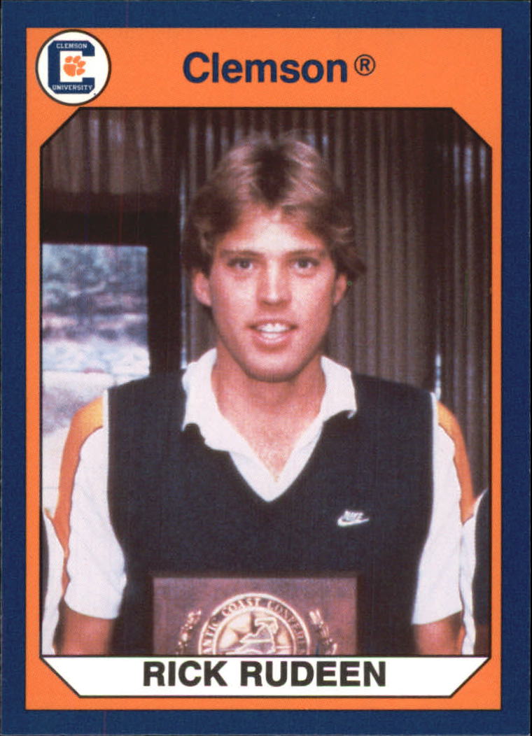 1990-91 Clemson Collegiate Collection #56 Rick Rudeen