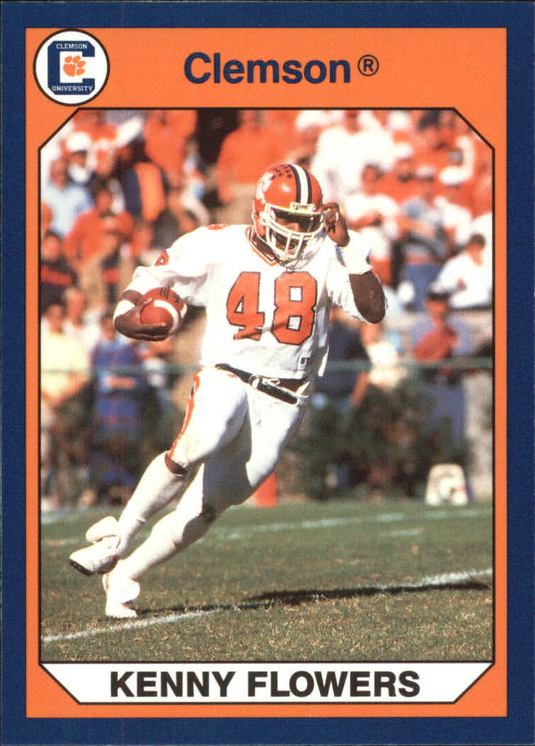 1990-91 Clemson Collegiate Collection #73 Kenny Flowers F