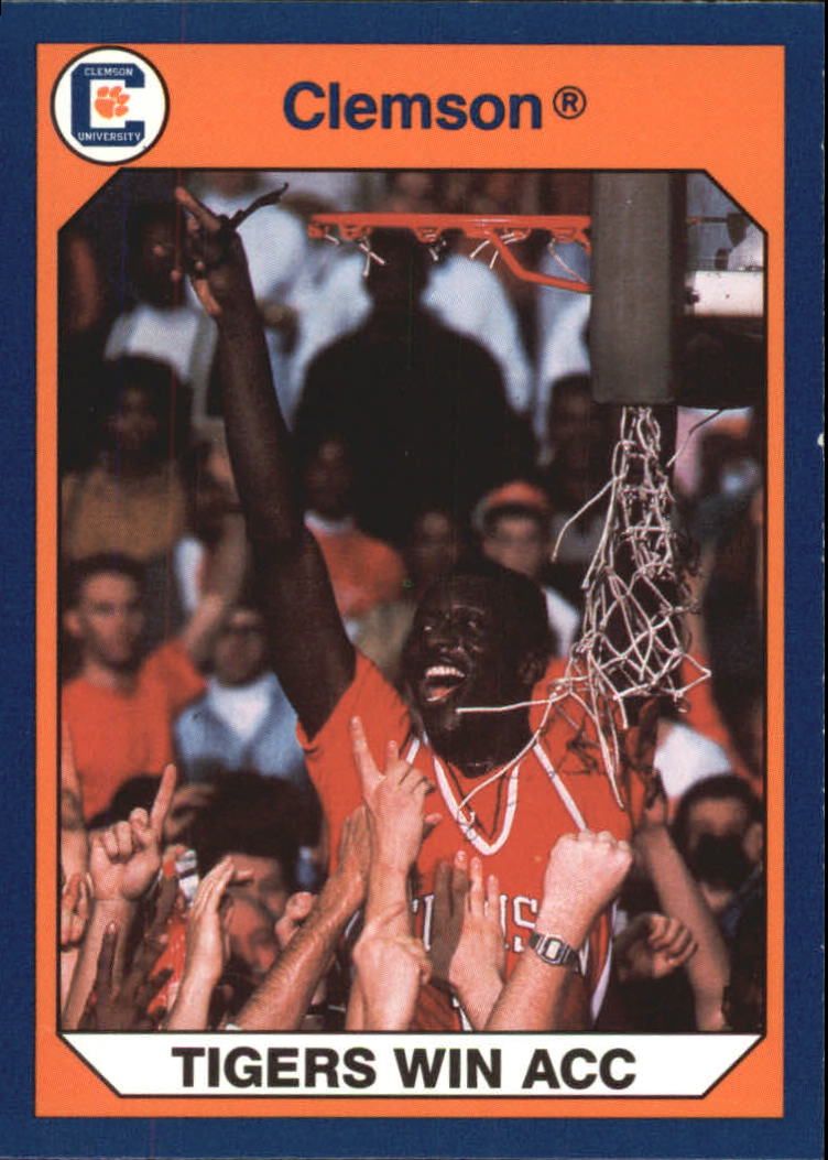 1990-91 Clemson Collegiate Collection #80 Tigers with ACC Title K