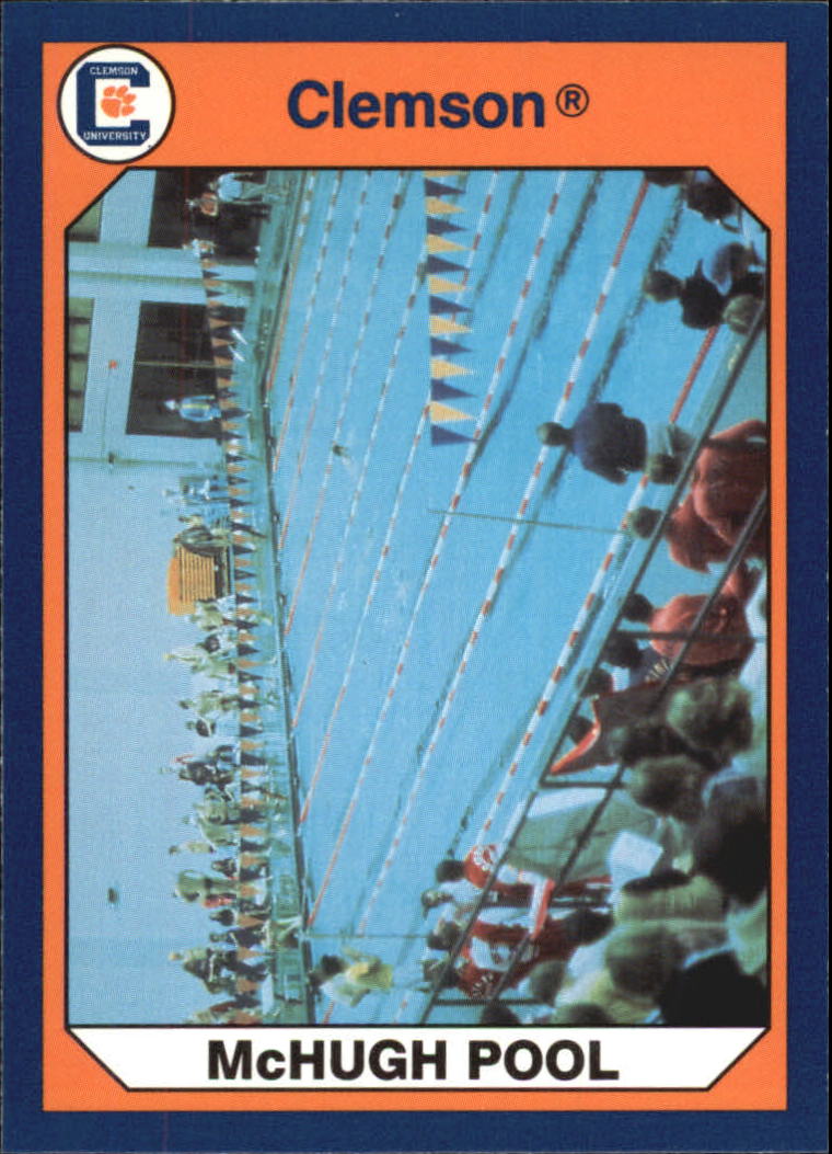 1990-91 Clemson Collegiate Collection #88 Swimming Pool