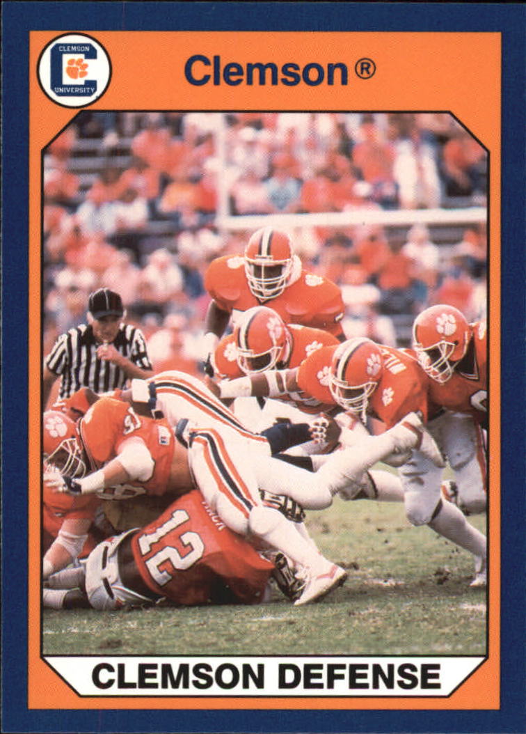 1990-91 Clemson Collegiate Collection (Pick Card From List) C85 08-24 - Picture 236 of 383