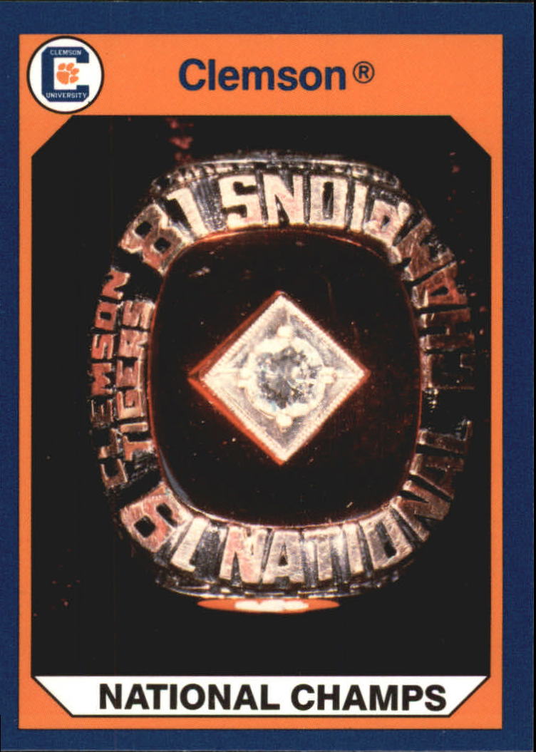 1990-91 Clemson Collegiate Collection (Pick Card From List) C85 08-24 - Picture 306 of 383