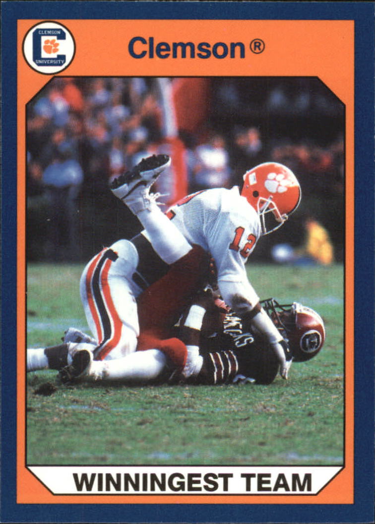 1990-91 Clemson Collegiate Collection (Pick Card From List) C85 08-24 - Picture 346 of 383