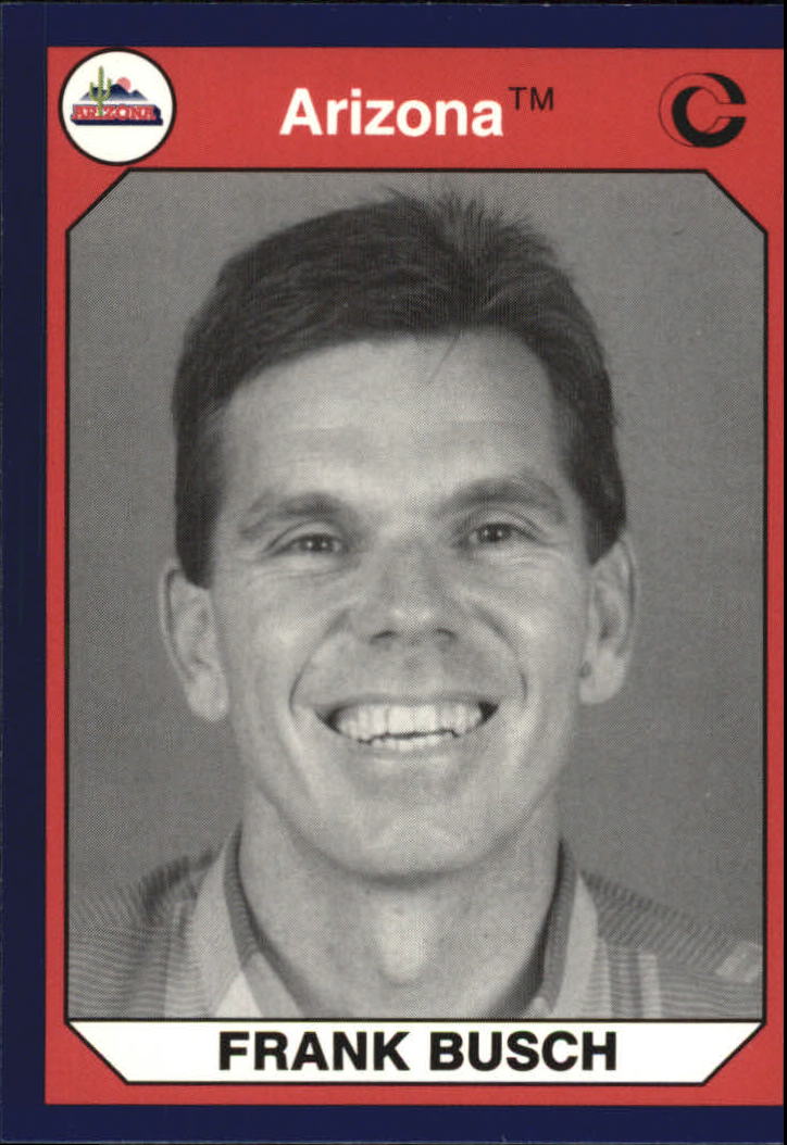 1990-91 Arizona Collegiate Collection #58 Frank Busch