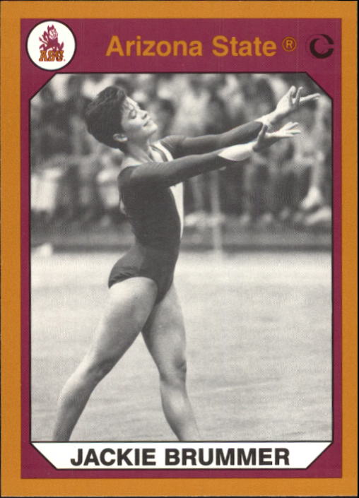 1990-91 Arizona State Collegiate Collection #134 Jackie Brummer