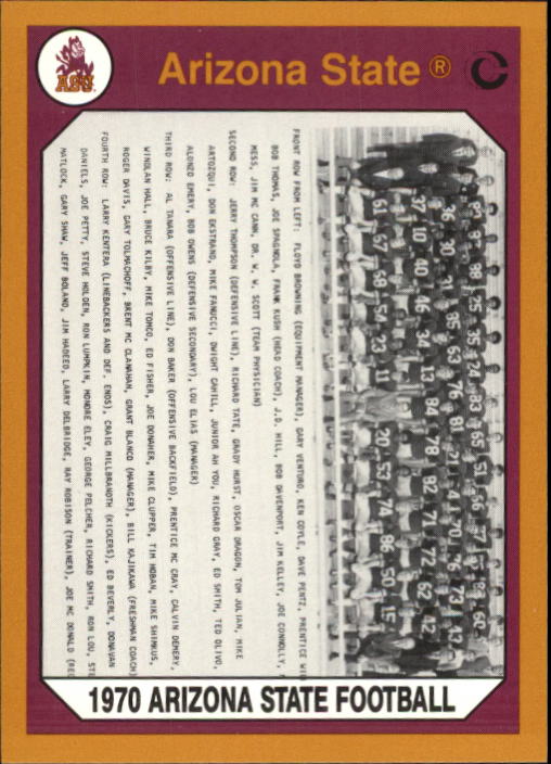 B6054- 1990-91 Arizona State Collegiate Collection -You Pick- 15+ FREE US SHIP - Picture 318 of 329