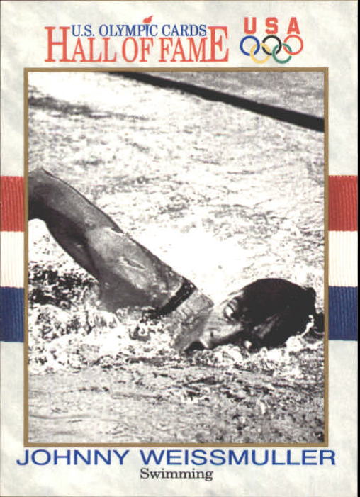 1991 Impel U.S. Olympic Hall of Fame #8 Johnny Weissmuller