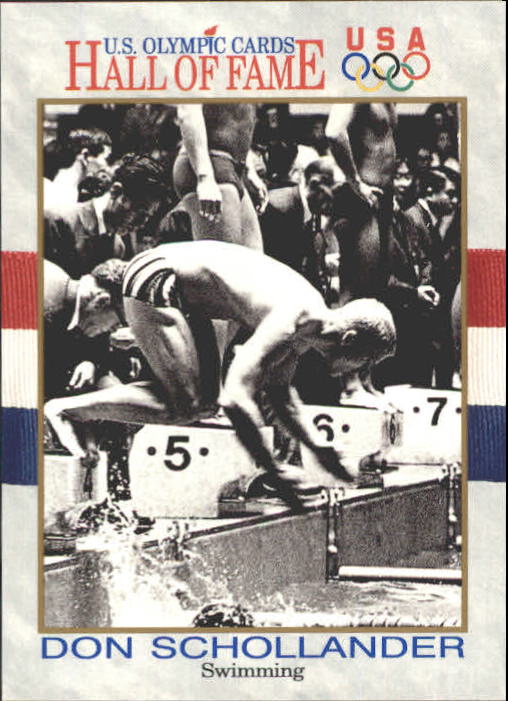 1991 Impel U.S. Olympic Hall of Fame #10 Don Schollander