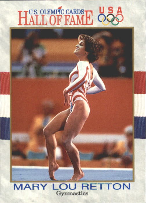 1991 Impel U.S. Olympic Hall of Fame #27 Mary Lou Retton