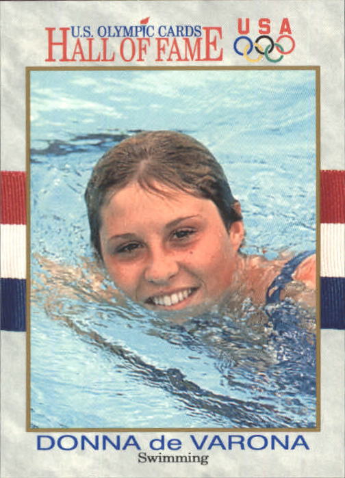 1991 Impel U.S. Olympic Hall of Fame #37 Donna de Varona