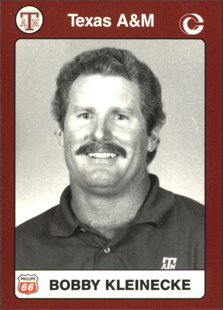 1991 Texas A&M Collegiate Collection #94 Bobby Kleinecke CO Tennis