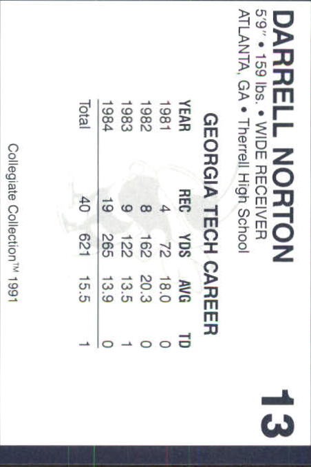 Georgia Tech Collegiate Collection 1991 (elige la tarjeta de la lista) C138 10-24 - Imagen 61 de 373