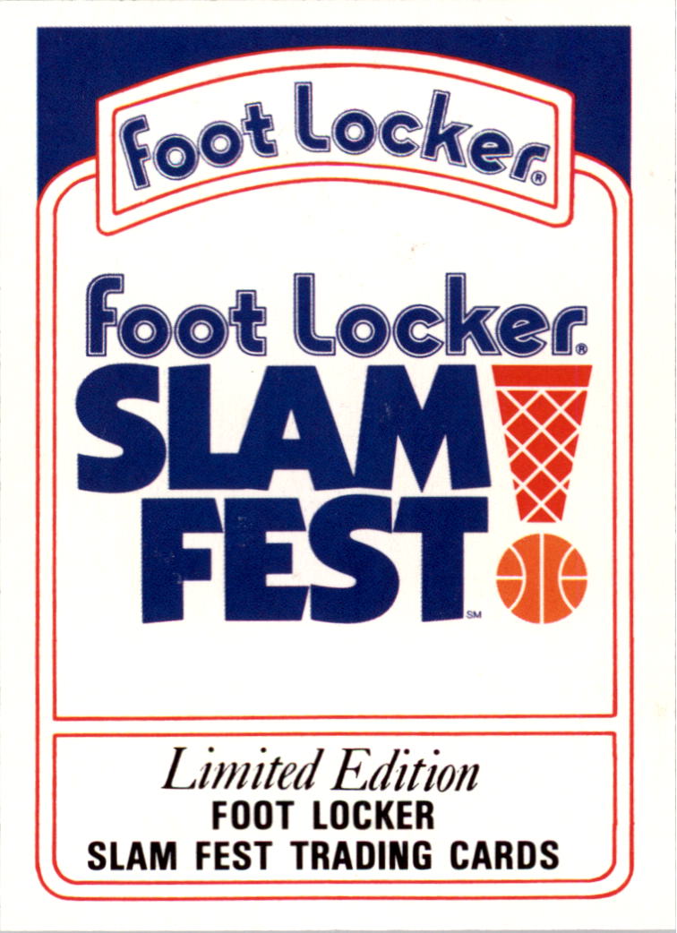 1991 Foot Locker Slam Fest #2-9 Series 2 Checklist/The Judges