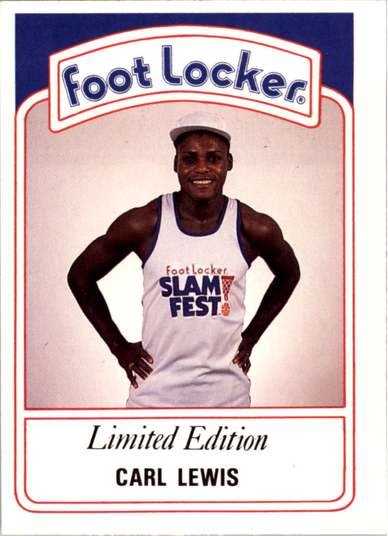 1991 Foot Locker Slam Fest #3-8 Carl Lewis/Track and Field