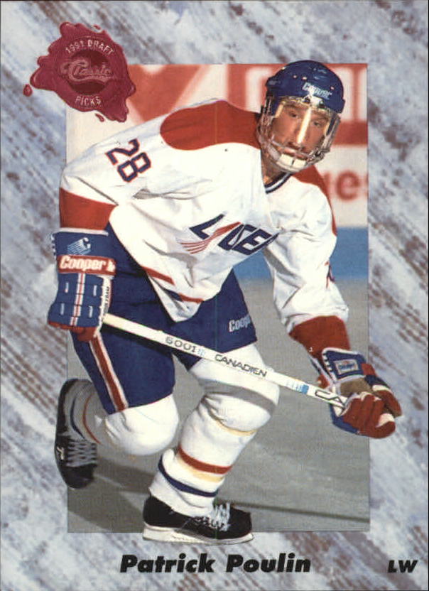 1991 Classic Four Sport French #8 Patrick Poulin