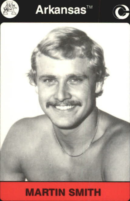 1991 Arkansas Collegiate Collection #58 Martin Smith Swimming
