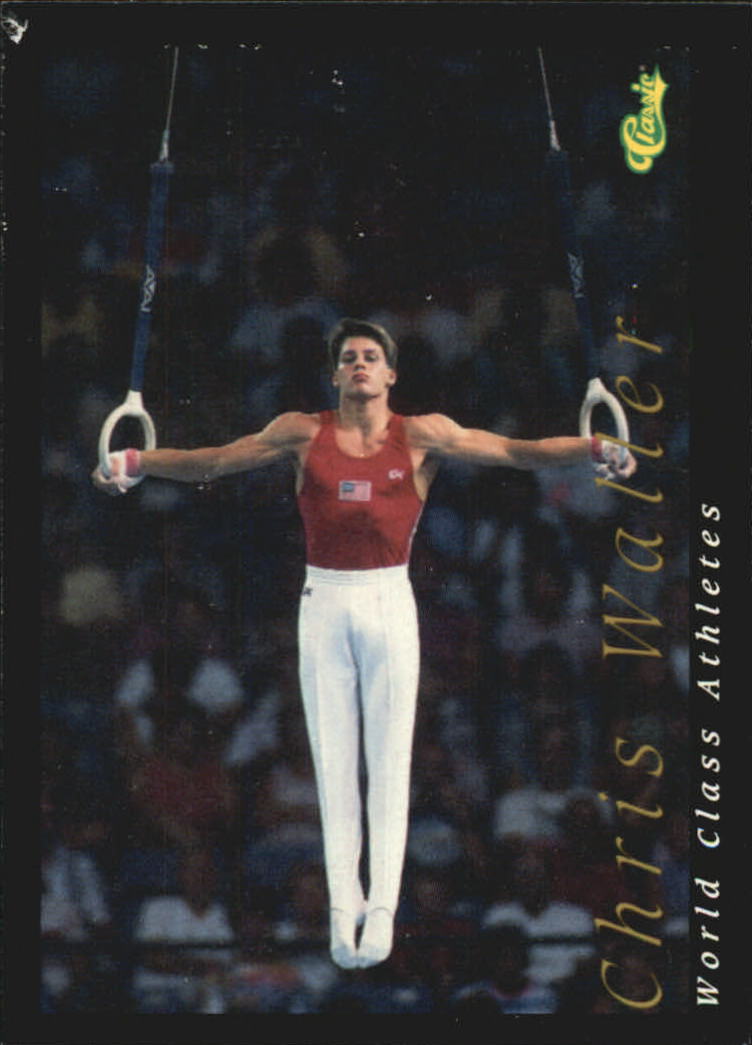 1992 Classic World Class Athletes #30 Chris Waller/Gymnastics