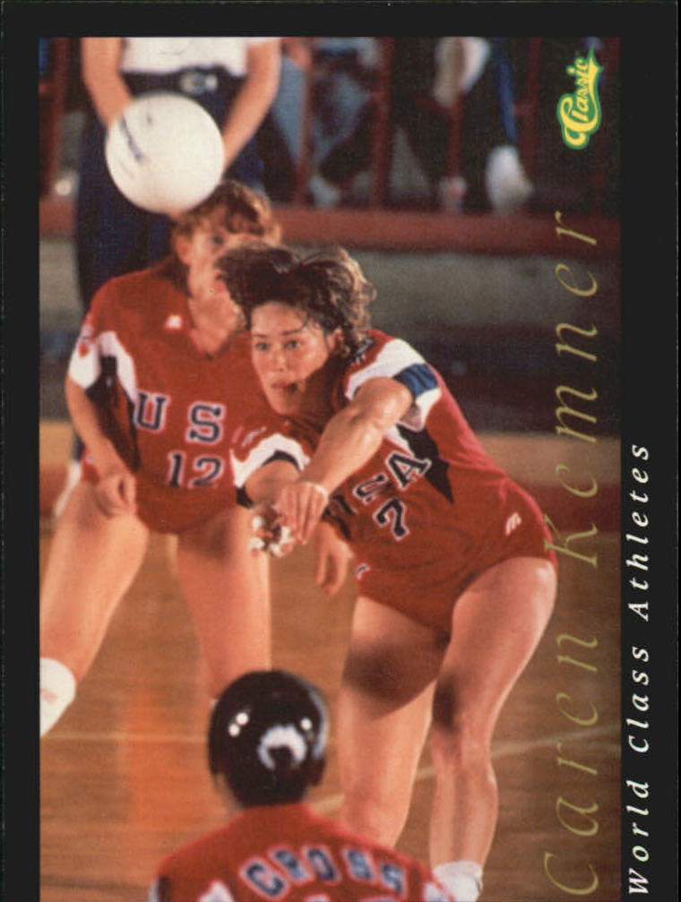 1992 Classic World Class Athletes #31 Caren Kemner/Volleyball