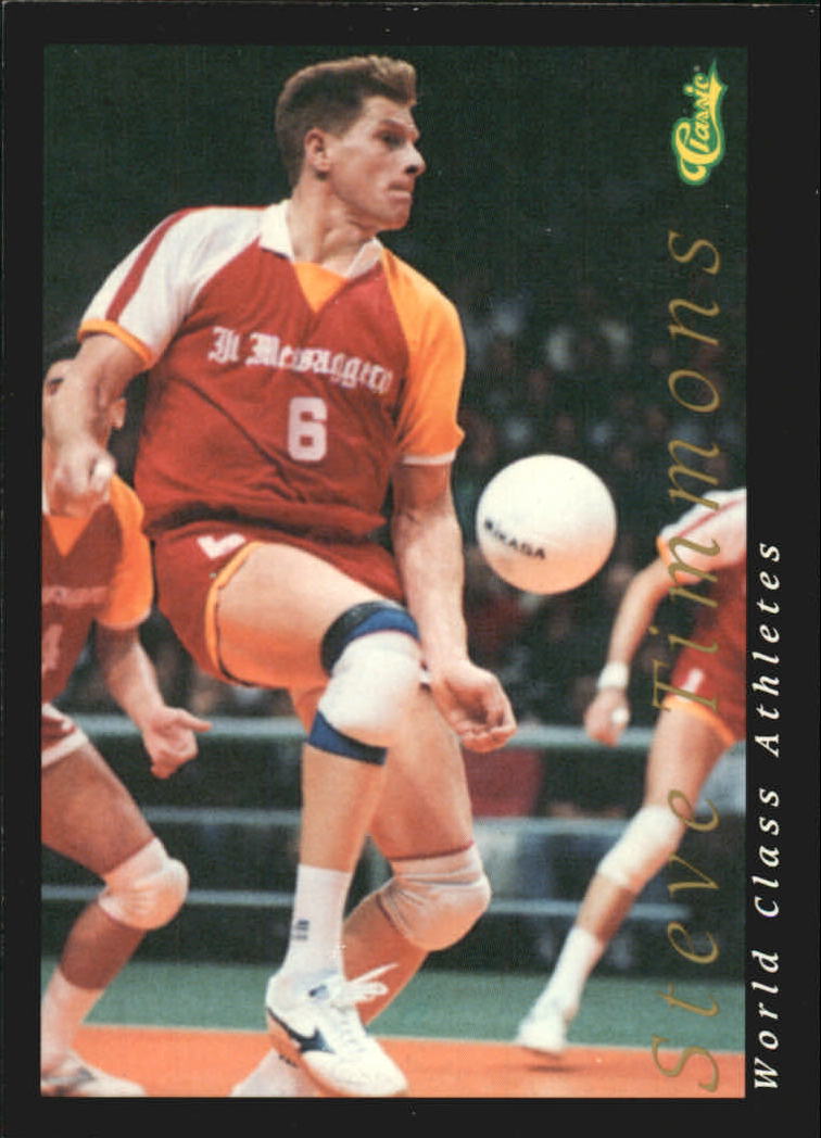 1992 Classic World Class Athletes #32 Steve Timmons/Volleyball