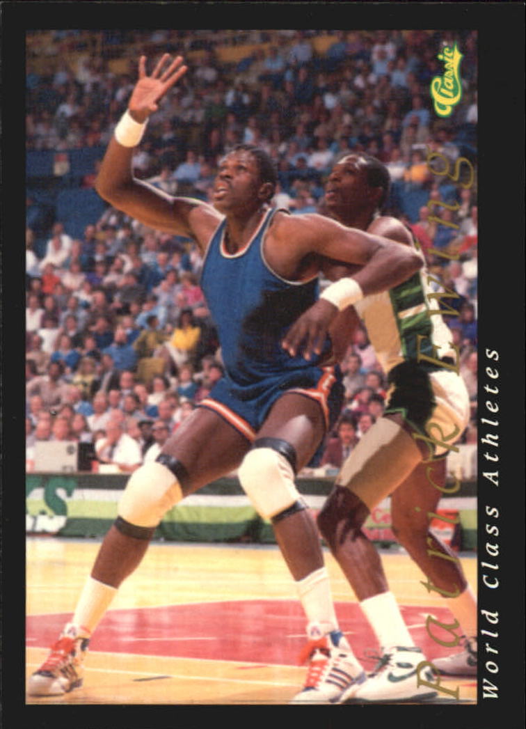 1992 Classic World Class Athletes #51 Patrick Ewing BK