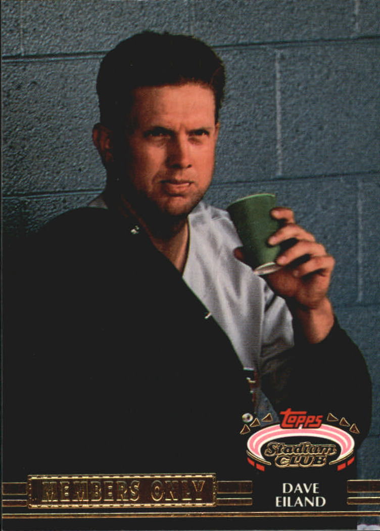 1992 Stadium Club Members Only #14 Dave Eiland