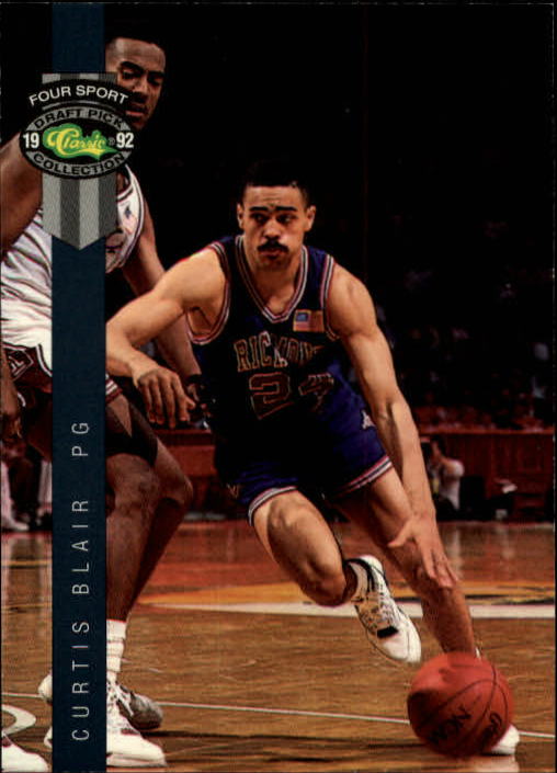 1992 Classic Four Sport #9 Curtis Blair