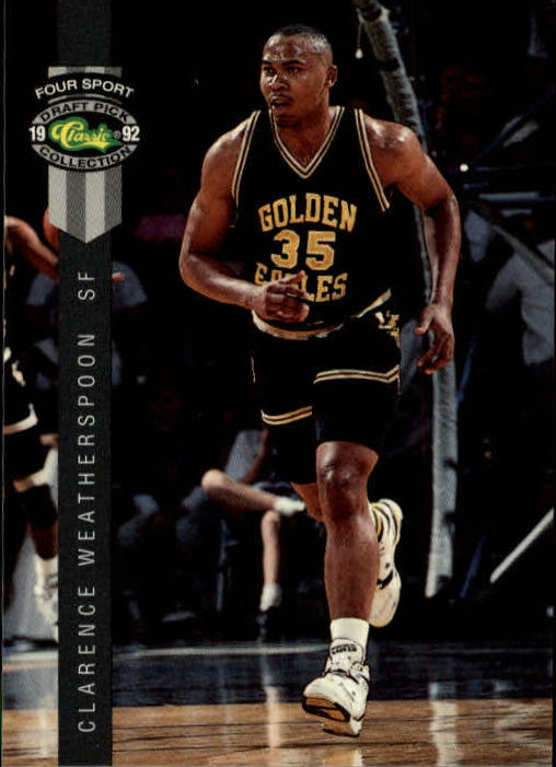 1992 Classic Four Sport #25 Clarence Weatherspoon