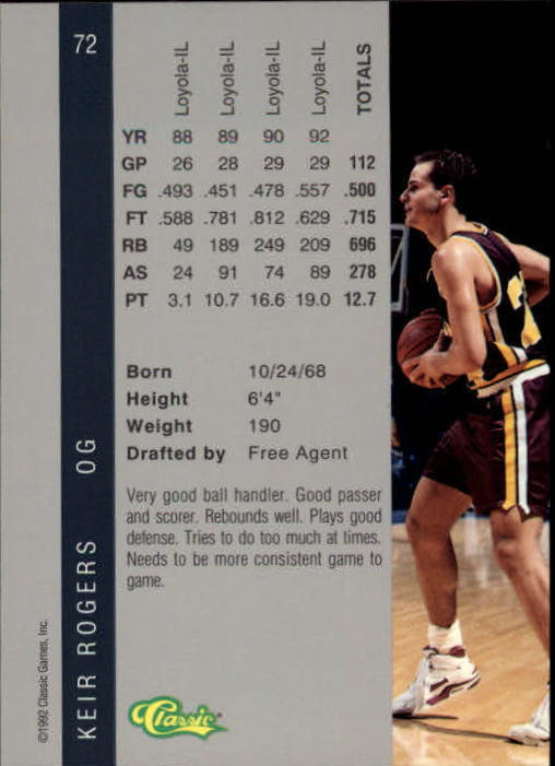 B4625- 1992 Classic Four Sport Card #s 1-200 -You Pick- 15+ FREE US SHIP