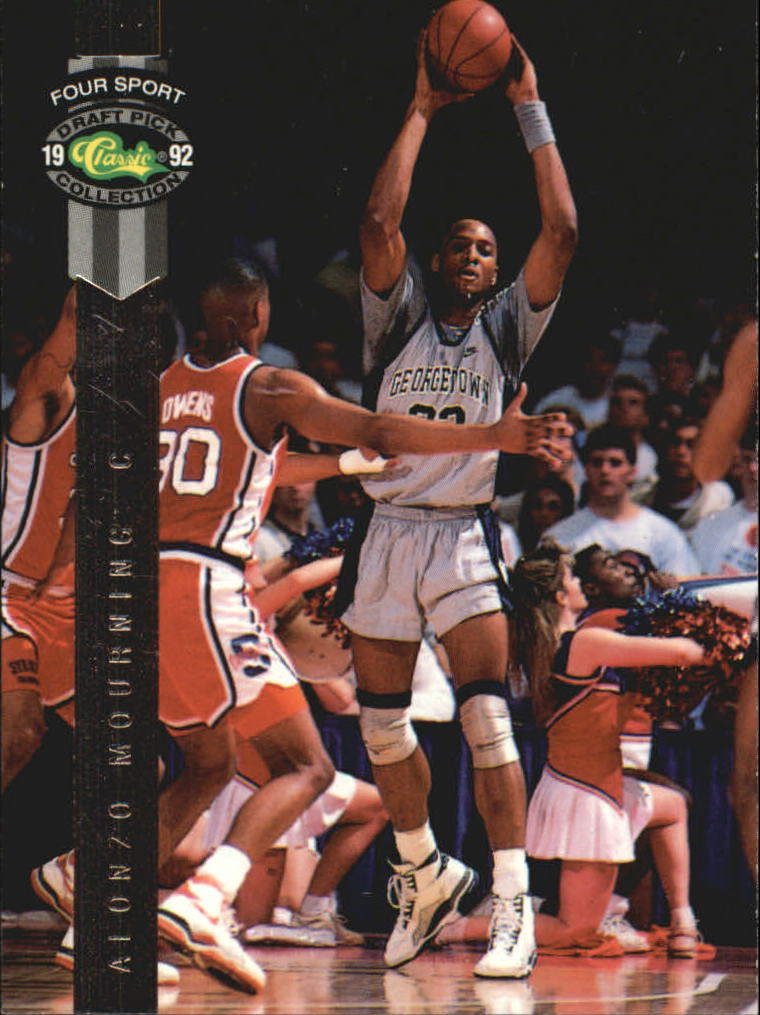 1992 Classic Four Sport BCs #BC1 Alonzo Mourning